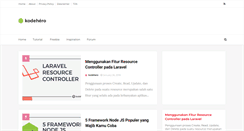 Desktop Screenshot of kodehero.com