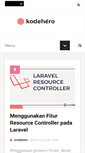 Mobile Screenshot of kodehero.com